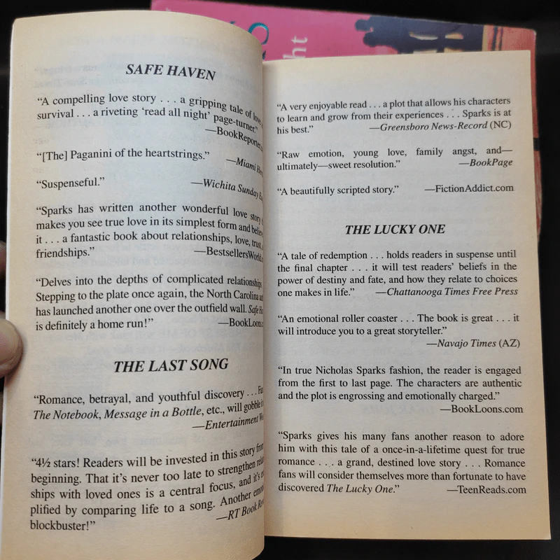 Dear John + The Best of Me + At First Sight - Nicholas Sparks รูปที่ 14