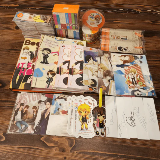 ของพรีเมี่ยมแจ่มใส ที่คั่นหนังสือ มีลายเซ็น รูปที่ 1