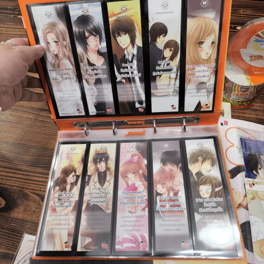 ของพรีเมี่ยมแจ่มใส ที่คั่นหนังสือ มีลายเซ็น รูปที่ 7