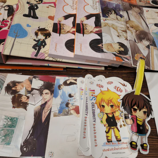 ของพรีเมี่ยมแจ่มใส ที่คั่นหนังสือ มีลายเซ็น รูปที่ 5