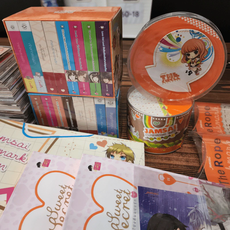 ของพรีเมี่ยมแจ่มใส ที่คั่นหนังสือ มีลายเซ็น รูปที่ 3
