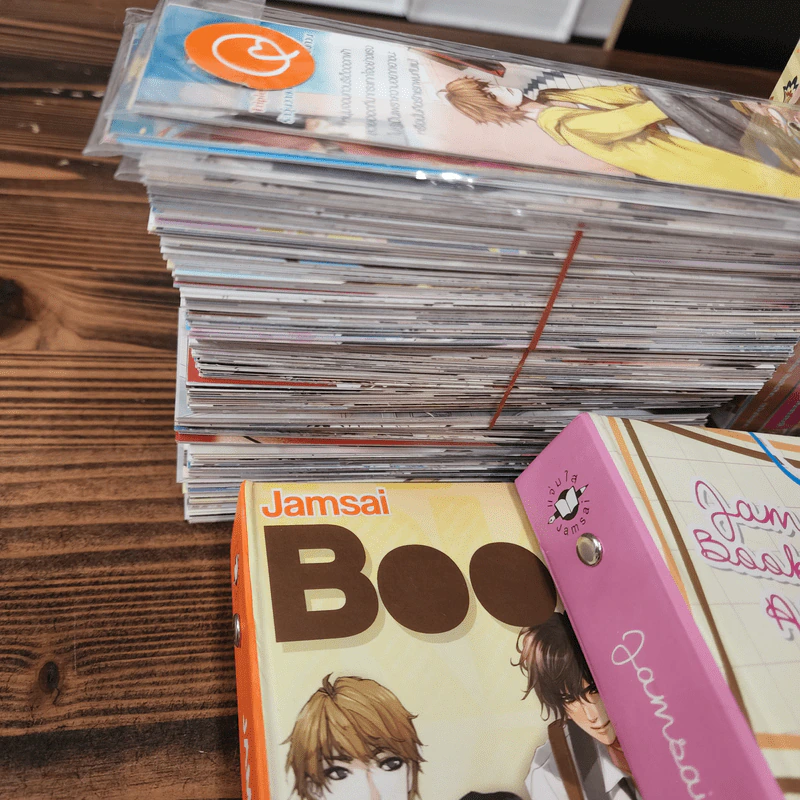ของพรีเมี่ยมแจ่มใส ที่คั่นหนังสือ มีลายเซ็น รูปที่ 4