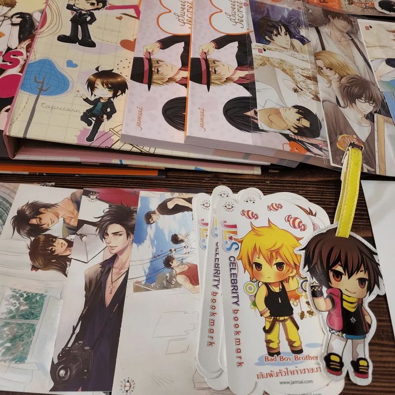 ของพรีเมี่ยมแจ่มใส ที่คั่นหนังสือ มีลายเซ็น รูปที่ 5