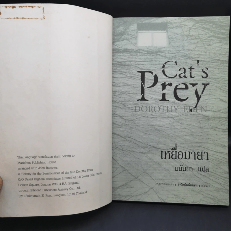 เหยื่อมายา Cat's Prey - มนันยา แปล รูปที่ 9