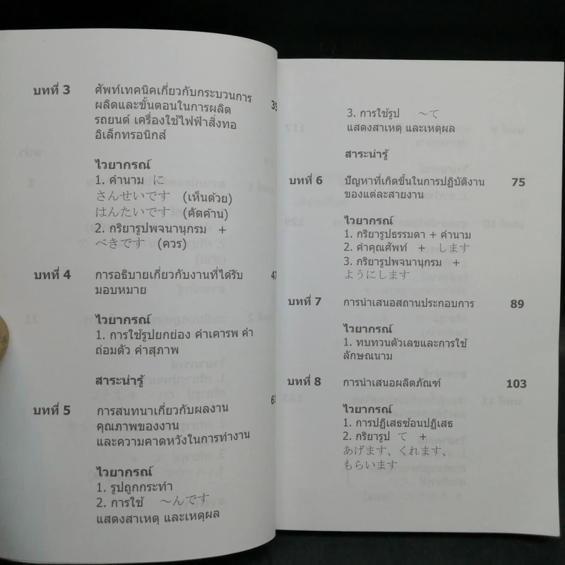 คู่มือประจำตัว ผู้รับการฝึกอบรม สาขาภาษาญี่ปุ่นเพื่อการทำงาน โมดูลที่ 1-3 รูปที่ 21