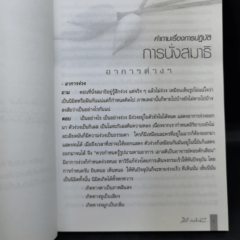 ถามตอบเรื่องการปฏิบัติ - คุณแม่สิริ กรินชัย รูปที่ 10