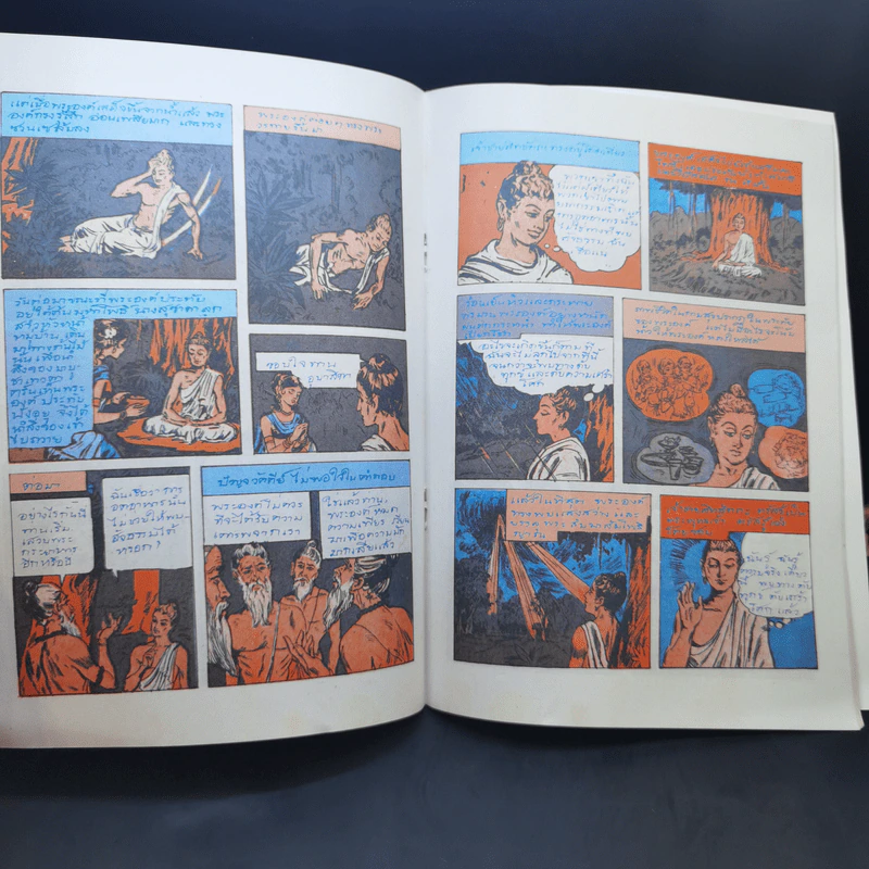 การ์ตูนพุทธประวัติ วัดป่าจุฬามณี อ.เมือง จ.ลพบุรี รูปที่ 11