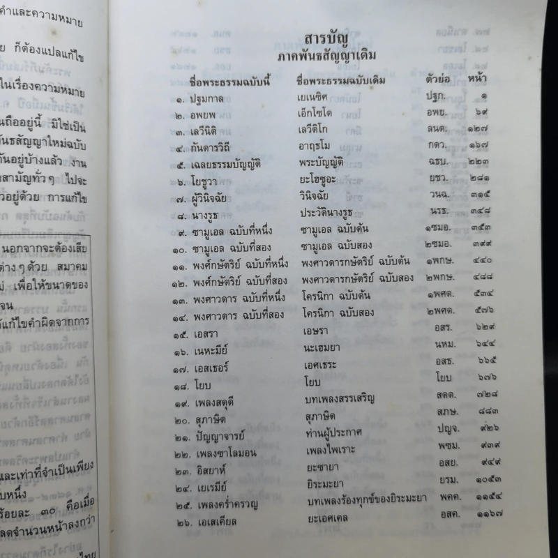 เส้นทางชีวิต พระคริตธรรมคัมภีร์ ภาคพันธสัญญาเดิมและพันธสัญญาใหม่ ฉบับ 1971 รูปที่ 10