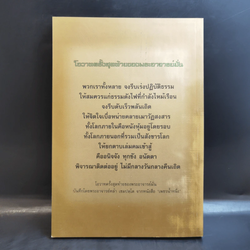 ชีวประวัติ ธรรมเทศนา บทประพันธ์ ธรรมบรรยาย พระอาจารย์มั่น ภูริทัตตเถร รูปที่ 2