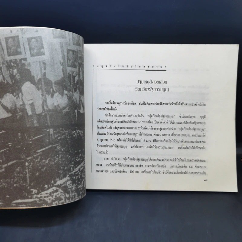 รัฐธรรมนูญเลือด 14 ตุลา-วันวิปโยคสยามฯ - ชัยพิชิต เชื้อมงคล รูปที่ 13