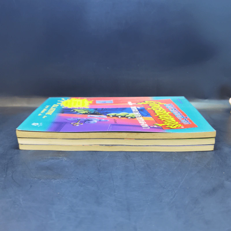 ชมรมขนหัวลุก Goosebumps 3 เล่ม ตอน อะไรอยู่ในห้องใต้ดิน, สยองนองเลือด, มันมาจากหนองน้ำ รูปที่ 5