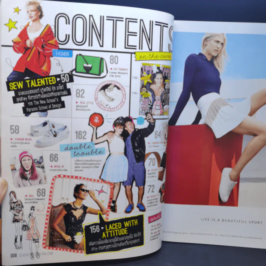 Seventeen Oct 2015 ญาญ่า รูปที่ 7