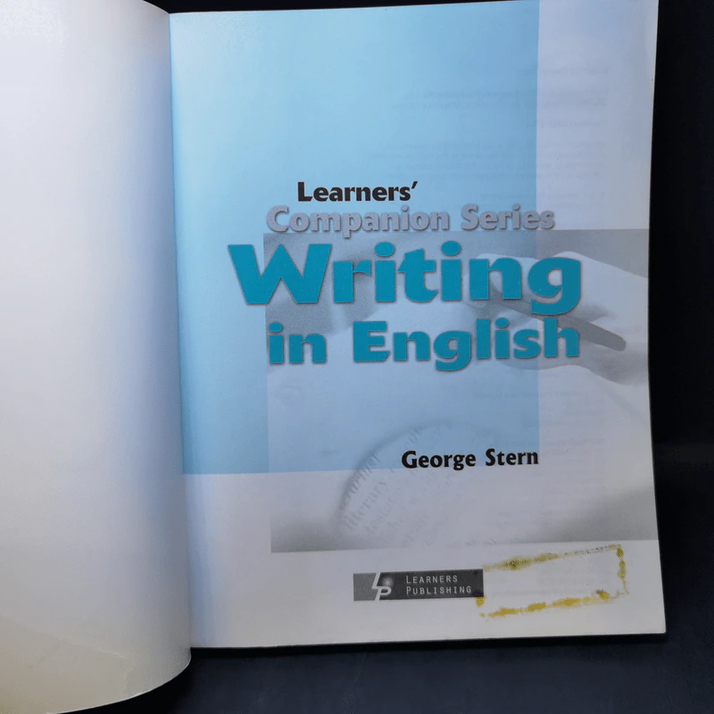 Learner's Companion Series Writing in English - George Stern รูปที่ 8