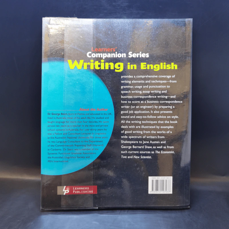 Learner's Companion Series Writing in English - George Stern รูปที่ 2