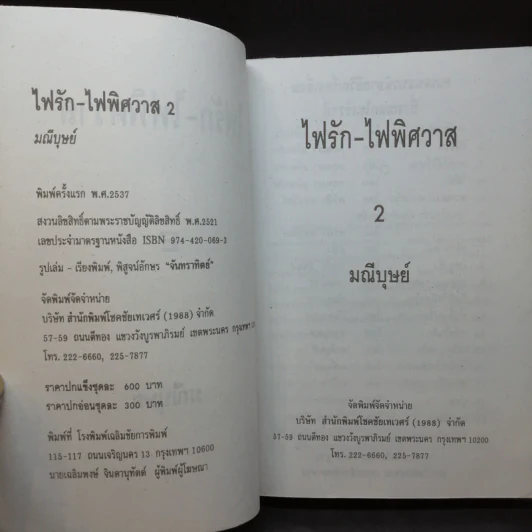 ไฟรัก-ไฟพิศวาส 2 เล่มจบ - มณีบุษย์ รูปที่ 10