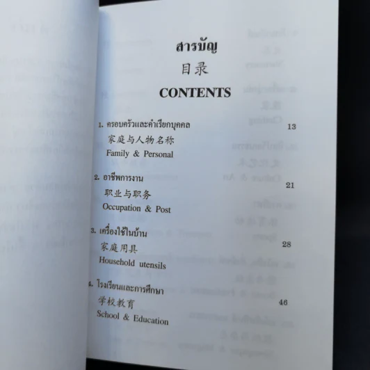 ศัพท์หมวด 3 ภาษา จีน-อังกฤษ-ไทย - เสี่ยว อานต้า รูปที่ 8