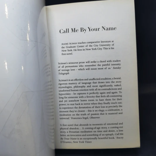 Call Me by Your Name - Andre Aciman รูปที่ 8
