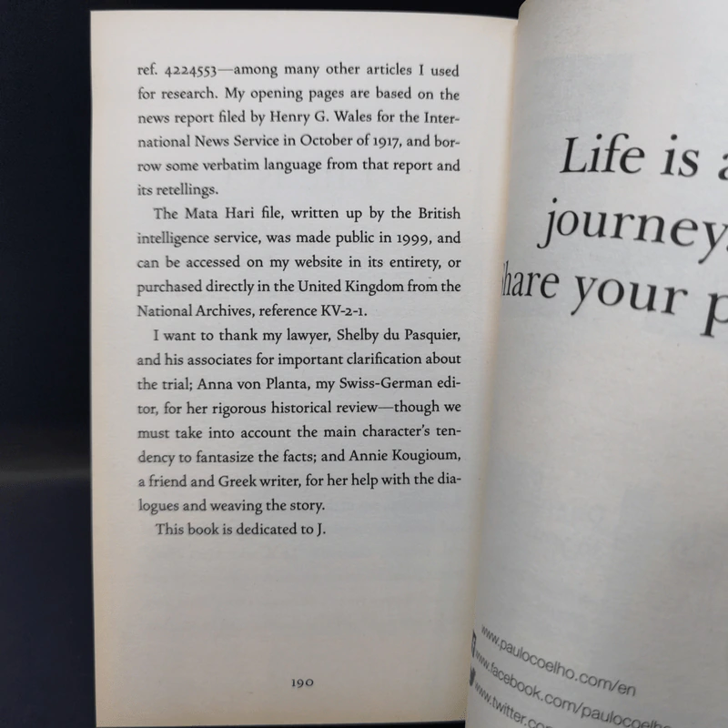 The Spy - Paulo Coelho รูปที่ 12