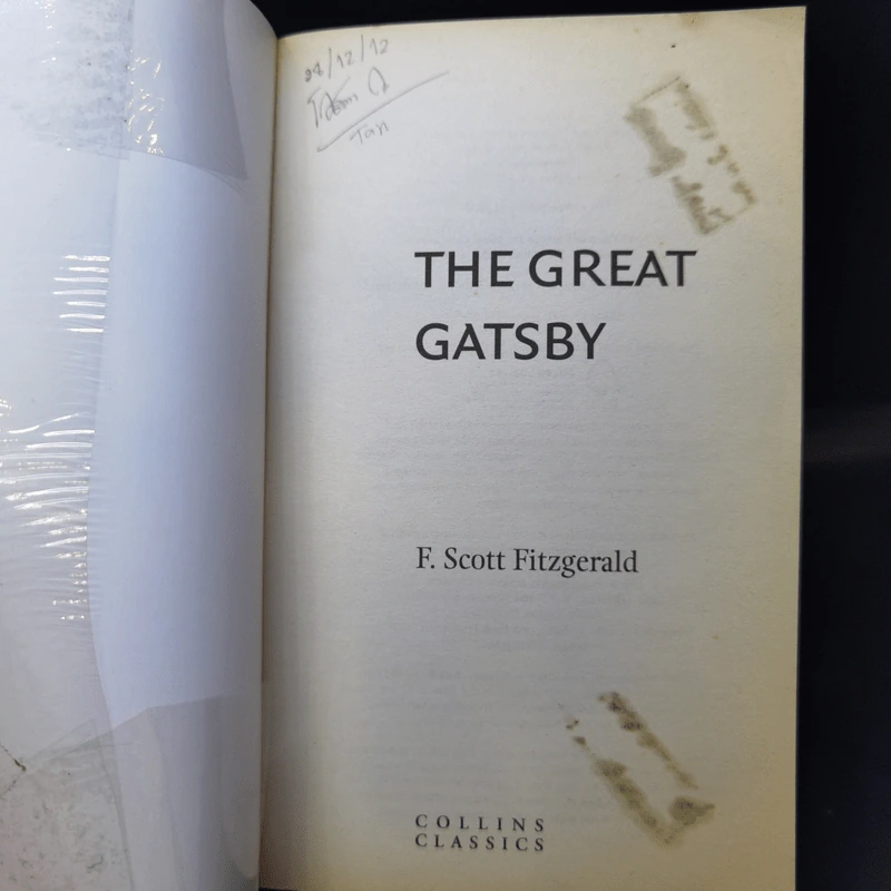 The Great Gatsby - F.Scott Fitzgerald รูปที่ 8