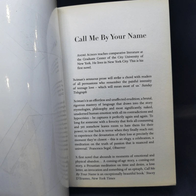 Call Me by Your Name - Andre Aciman รูปที่ 8