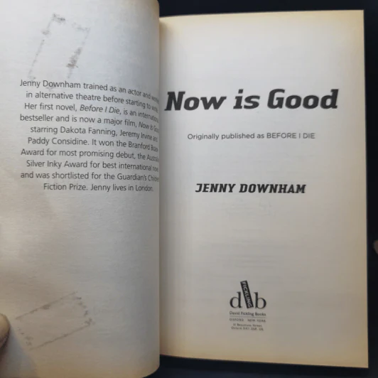 Now is Good - Jenny Downham รูปที่ 8