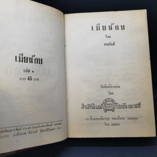 เมียน้อย 2 เล่มจบ - ทมยันตี รูปที่ 9