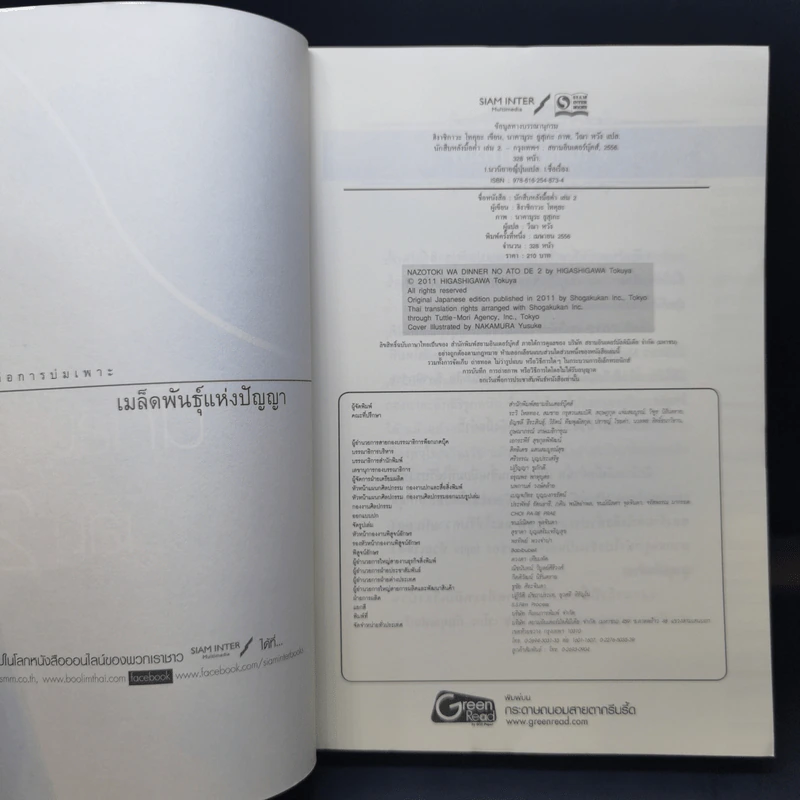 นักสืบหลังมื้อค่ำ 3 เล่มจบ - ฮิงาชิกาวะ โทคุยะ รูปที่ 10
