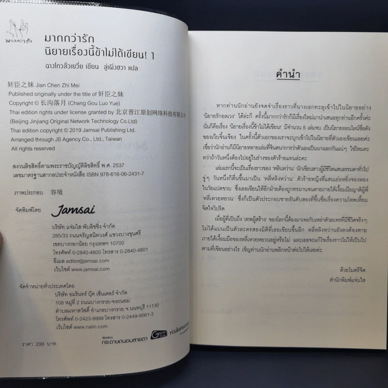 นิยายแจ่มใส นิยายเรื่องนี้ข้าไม่ได้เขียน เล่ม 1-3 - ฉางโกวลั่วเยวี่ย รูปที่ 11