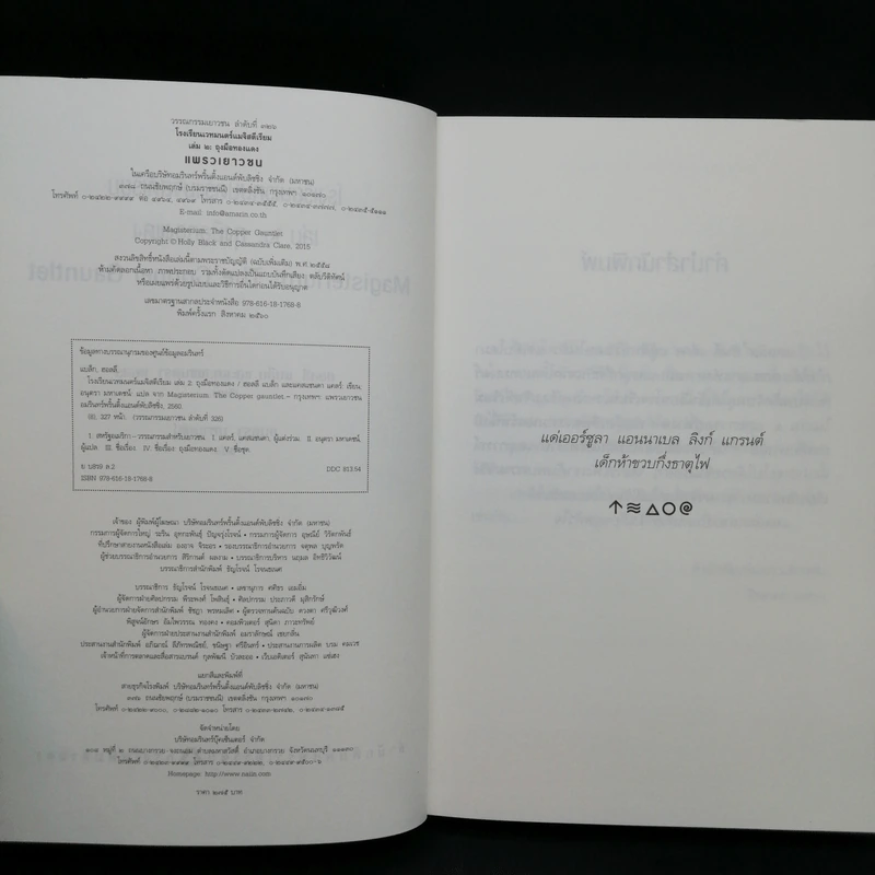 โรงเรียนเวทมนตร์แมจิสตีเรียม เล่ม 1-2 - โฮลลี แบล็ก, แคสซานดรา แคลร์ รูปที่ 11