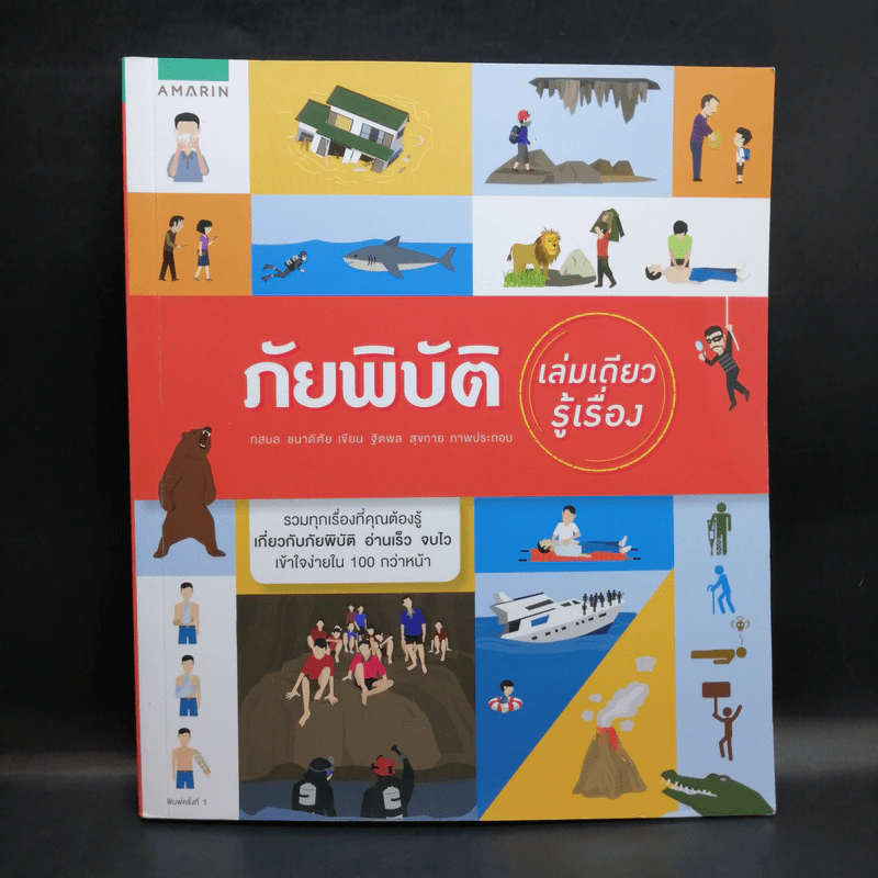 ภัยพิบัติ เล่มเดียวรู้เรื่อง - ทสมล ชนาดิศัย รูปที่ 1