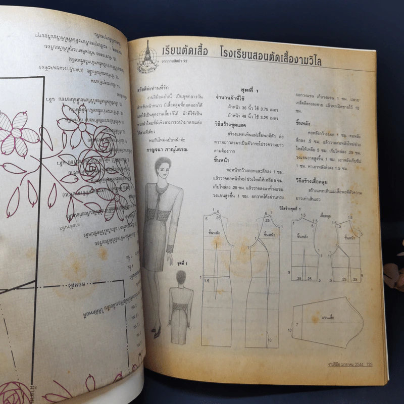 งานฝีมือ ฉบับที่ 200 ม.ค.2544 ชมพู่ อารยา รูปที่ 13