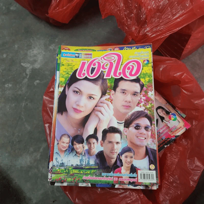 เงาใจ หนังสือละคร ชีวิตดารา รูปที่ 1