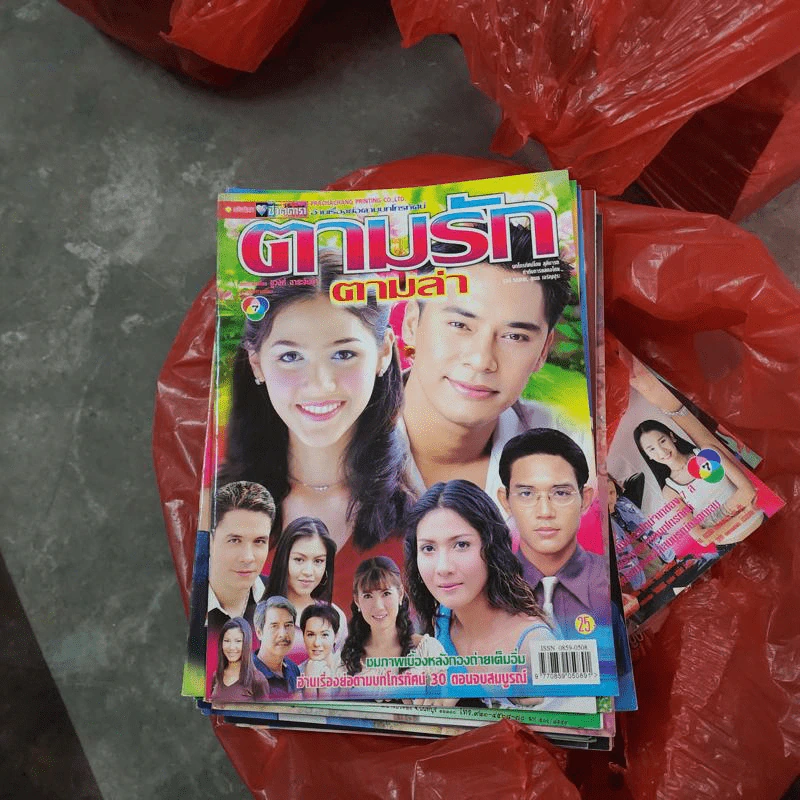 ตามรักตามล่า หนังสือละคร ชีวิตดารา รูปที่ 1