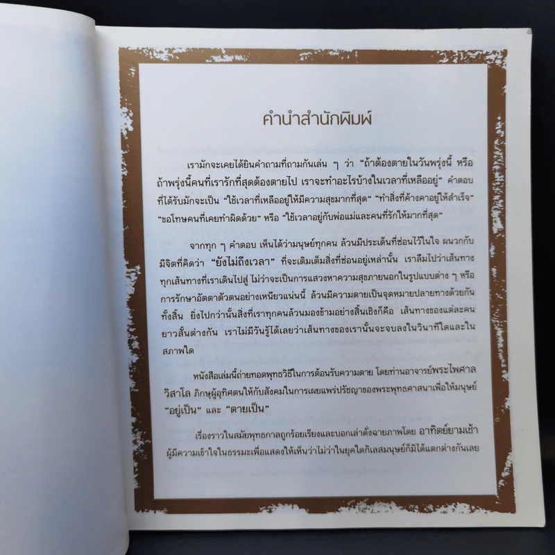 ก่อนอาทิตย์อัสดง - พระไพศาล วิสาโล รูปที่ 9