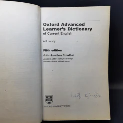Oxford Advanced Learner's Dictionary รูปที่ 8