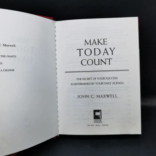 Make Today Count - John C. Maxwell รูปที่ 8