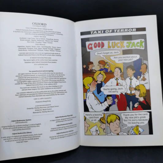 Taxi of Terror - Oxford Bookworms Starters รูปที่ 8
