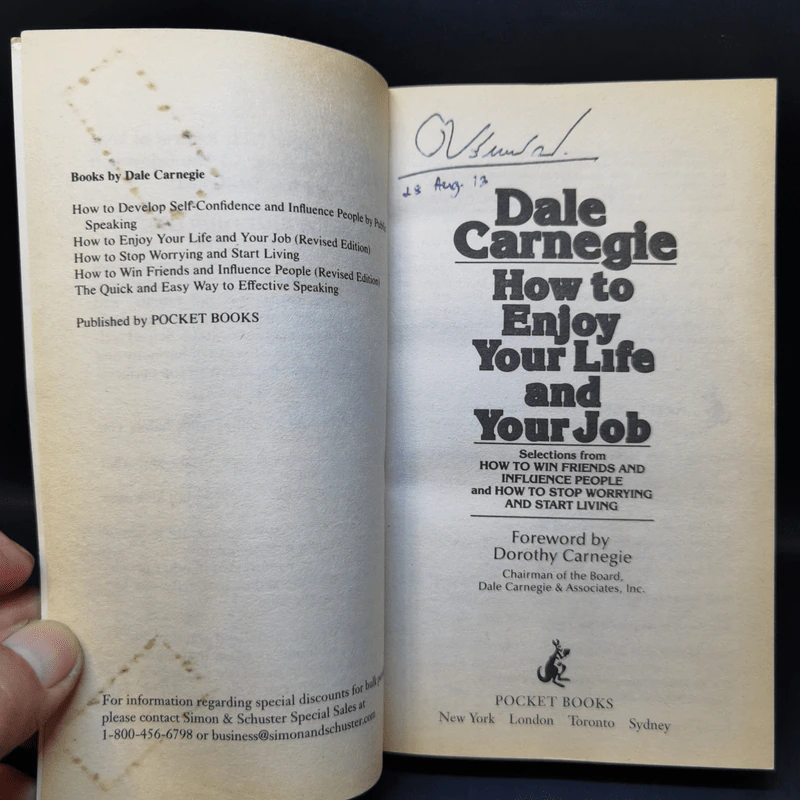 How to Enjoy Your Life and Your Job - Dale Carngie รูปที่ 9