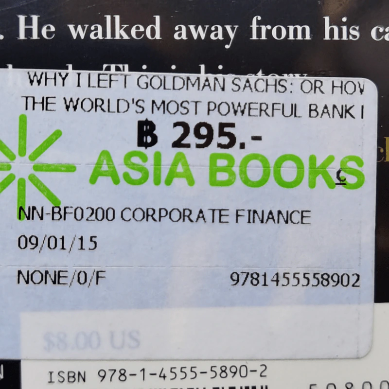 Why I Left Goldman Sachs - Greg Smith รูปที่ 13