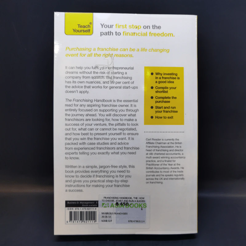 The Franchising Handbook - Carl Reader รูปที่ 2