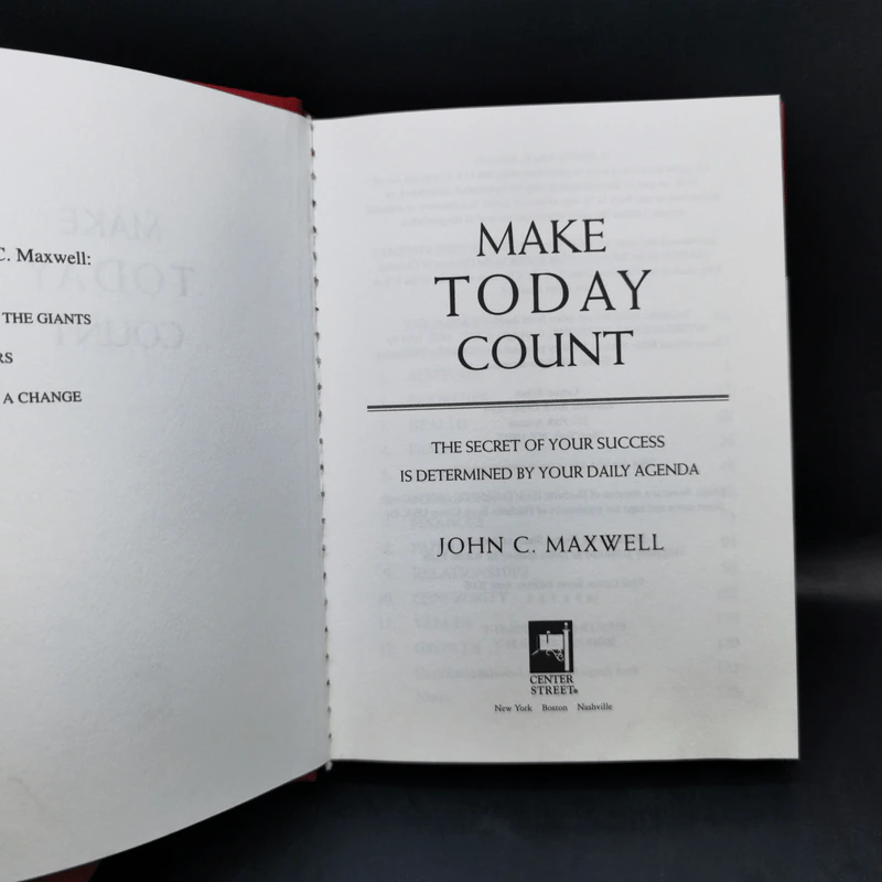 Make Today Count - John C. Maxwell รูปที่ 8