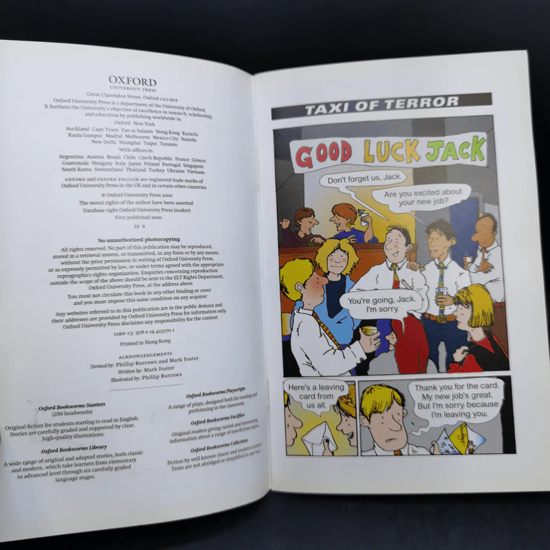 Taxi of Terror - Oxford Bookworms Starters รูปที่ 8