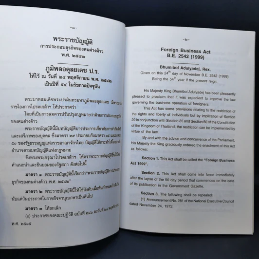 พระราชบัญญัติ การประกอบธุรกิจของคนต่างด้าว พ.ศ.2542 รูปที่ 8