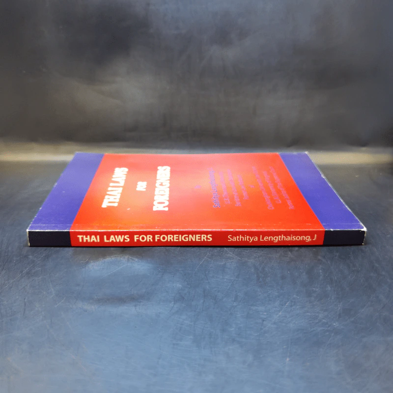 Thai Laws for Foreigners - Sathiya Lengthaisong, J. รูปที่ 3