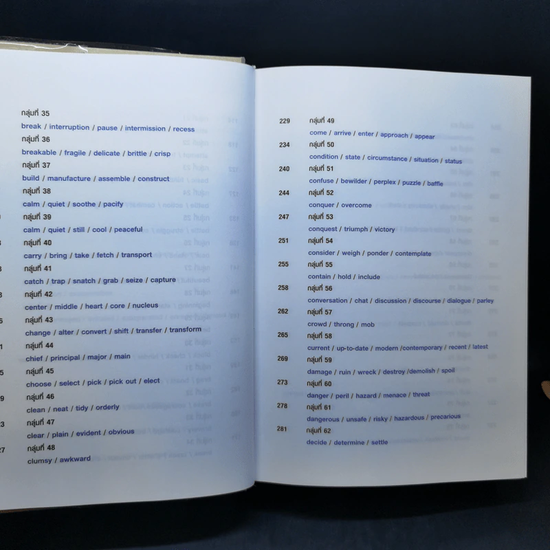 คำคล้ายในภาษาอังกฤษ English Synonyms - ร.ท.นิพนธ์ กาบสลับพล รูปที่ 13