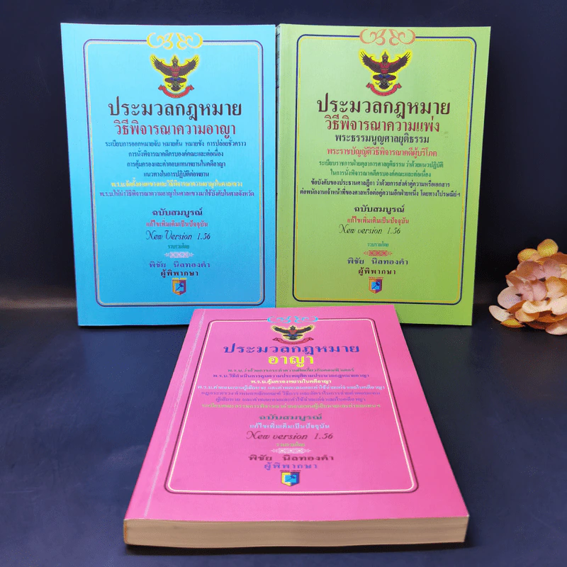 ประมวลกฎหมายวิธีพิจารณาความอาญา+ความแพ่ง+ประมวลกฎหมายอาญา - พิชัย นิลทองคำ รูปที่ 1