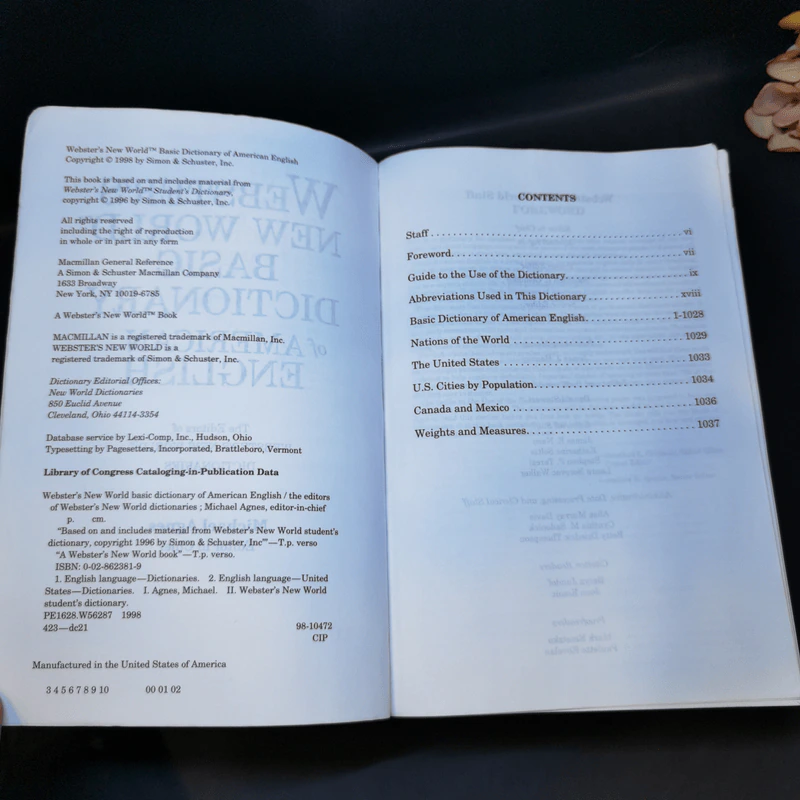 Webster's New World Basic Dictionary of American English รูปที่ 9