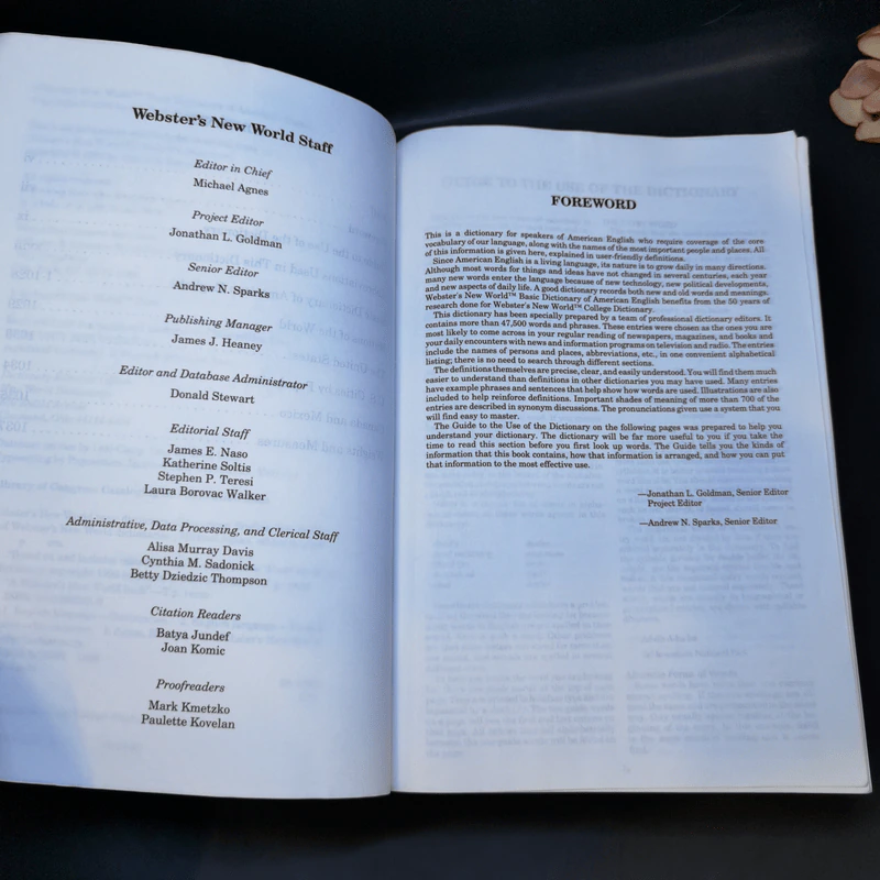Webster's New World Basic Dictionary of American English รูปที่ 10