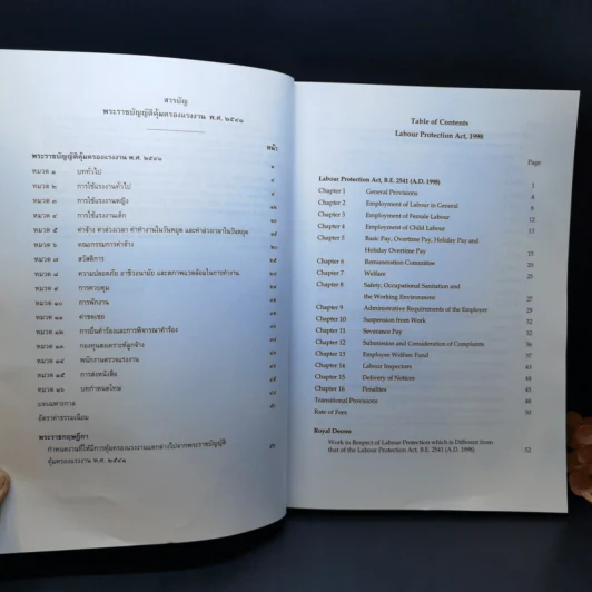 พระราชบัญญัติคุ้มครองแรงงาน พ.ศ.2541 พร้อมประกาศ กฎกระทรวง และพระราชกฤษฎีกา รูปที่ 10