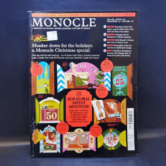 Monocle Issue 89 Volume 09 December 15/January 16 รูปที่ 1